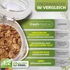 A comparison chart for freshmaster jars, showing features and benefits. Produktbild-Vorschau
