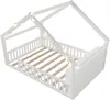 Letto piano Sweiko, 140 x 190 cm, lettino con sponda, Anteprima dell’immagine prodotto 11