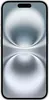 A front view of an iPhone with a metallic, abstract wallpaper. Produktbild-Vorschau