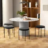 HOMCOM Set van 4 eetkamerstoelen, geschikt voor eetkamer, Productafbeelding-voorbeeld 10