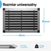 Wycieraczka aluminiowa srebrna 40x60 cm na zewnątrz i do Podgląd zdjęcia produktu 5