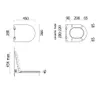 GSI PURA/KUBE X/NORM WC-Sitz, weiß (MS8611) MS86N11 Produktbild-Vorschau 5