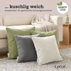 Lycce Kissenhülle Bouclé 50x50 cm salbei Produktbild-Vorschau 9