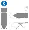 Brabantia 134746, Rukávnik, Bavlna, Naparovacia žehlička, Náhľad obrázku produktu 12