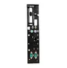 The back panel of a mini PC with various ports. Produktbild-Vorschau
