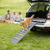 PawHut Hunderampe Auto klappbar Hundetreppe mit 10 Stufen Produktbild-Vorschau 8