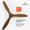 Klarstein stropný ventilátor, priemer 132 cm, výkonný a Náhľad obrázku produktu 5