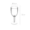 Verre à vin martelé « Estiva » transparent - 5 five simply Voir les images du produit 6