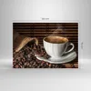 Bilder auf glas - Aroma Kaffee Getreide - 100x70cm - Produktbild-Vorschau 3