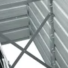 vidaXL Záhradný zvýšený záhon z pozinkovanej ocele 240 × 40 Náhľad obrázku produktu 4