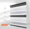 Grandekor Doppelrollo Klemmfix ohne Bohren 55x150cm Produktbild-Vorschau 2