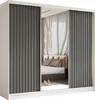 AGMAT Schwebetürenschrank Nevada, Kleiderschrank mit Produktbild-Vorschau 1