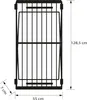 Sepio Wäscheständer Ausziehbar 55 cm, Ausziehbare Produktbild-Vorschau 5