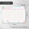 Geburtstagskalender mit Flamingo Motiv I DIN A3 I Produktbild-Vorschau 2
