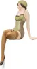 Moritz Pin Up Girl 28cm Polyresin Figurka 50s 60s Style Podgląd zdjęcia produktu 4