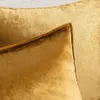 Kissenbezüge Samt 40x40 cm Champagner Golden 2er Set Produktbild-Vorschau 3
