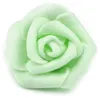 10 x Deko Rose / Rosenblüte / Rosenkopf 4cm, mintgrün Produktbild-Vorschau