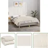 The Living Store Gewichtsdecke Hellcreme 150x200 cm 11 kg Produktbild-Vorschau 1