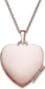 Damenkette Herz Medaillon Romantic 925 Silber Rosegold Produktbild-Vorschau 4