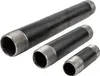 Rohrdoppelnippel - Langnippel Stahl schwarz, Typ 23, 1 Zoll Produktbild-Vorschau 1