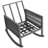 Outdoor Schaukelstuhl mit Kreuzseil-Webtechnik, Produktbild-Vorschau 12