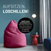 Lumaland Luxury XL Sitzsack stylischer Beanbag - 120L Produktbild-Vorschau 6