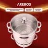 Parní odšťavňovač AREBOS, 15 l, tlakový hrnec, nerezová Náhled obrázku produktu 3