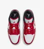 A top-down view of a pair of Nike Air Jordan 1 Low sneakers. Náhled obrázku produktu