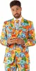 A man wearing a colorful Pokémon-themed suit. Anteprima dell’immagine prodotto