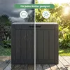 Gartenbox wasserfest 117L Aufbewahrungsbox Garten Balkon Produktbild-Vorschau 8