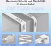 hb-digital Netzwerkkabel 20m LAN Kabel Cat7 Patch Kabel Produktbild-Vorschau 4
