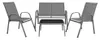 Gardlov 27600 Set da giardino - tavolo, panca, 2 poltrone, Anteprima dell’immagine prodotto 2