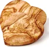 Brett aus Olivenholz in Herzform 20 cm Produktbild-Vorschau 3