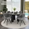 tectake® Drehbarer Armlehnstuhl Snug gepolstert, in Produktbild-Vorschau 8