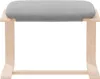 vidaXL Podnožka na nohy Light Grey 51x41x40 cm Látka Náhľad obrázku produktu 4