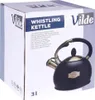 Vilde | Bouilloire Avec Sifflet - Noir - 3 L - Acier Voir les images du produit 17