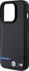 BMW Leder Carbon Blue Line - iPhone 15 Pro Hlle (Schwarz) Produktbild-Vorschau 6