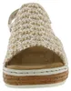 Rieker Damen Keil-Sandaletten Beige Voir les images du produit 33