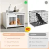 COSTWAY gabbia per cani, box per cani per casa, cuccia per Anteprima dell’immagine prodotto 7