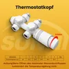 SONNI Set multibloc pour radiateurs - Robinetterie de Voir les images du produit 3
