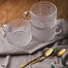 HOMLA Filiżanka BARREL szklana wzorzysta 0,35 l Podgląd zdjęcia produktu 8