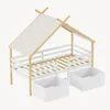 Hausbett 'Surnadal' 90 x 200 cm mit Rausfallschutz, Leiter Produktbild-Vorschau 8
