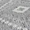 In- & Outdoor Teppich mit Sisal Zickzack Muster graufarben Produktbild-Vorschau 2