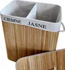 Ekspand | Panier à linge en bambou - 52 x 32 x 60 cm - 100 Voir les images du produit 3