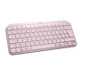 A pink Logitech MX Keys Mini keyboard is shown against a white background. Anteprima dell’immagine prodotto