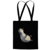 Mr. & Mrs. Panda festivaltasche Pinguin Lachen - Schwarz - Produktbild-Vorschau 3