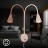 LED Leselampe mit Schalter, schwenkbar, rund, GU10, 400lm, Produktbild-Vorschau 7