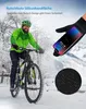 Fahrradhandschuhe Schwarz L-XL, Touchscreen, Damen Herren, Produktbild-Vorschau 8