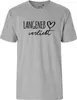 Huuraa Herren T-Shirt Langeneß verliebt XL Sport Grey Bio Produktbild-Vorschau 2