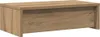 A product shot of a wooden monitor stand with a drawer. Náhľad obrázku produktu